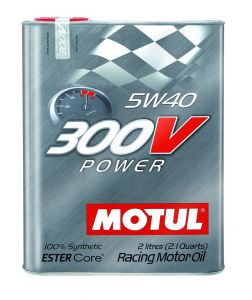 Engine Oil MOTUL 300V 5W40 Competition 100% Synthetic Estercore Racing 2 L