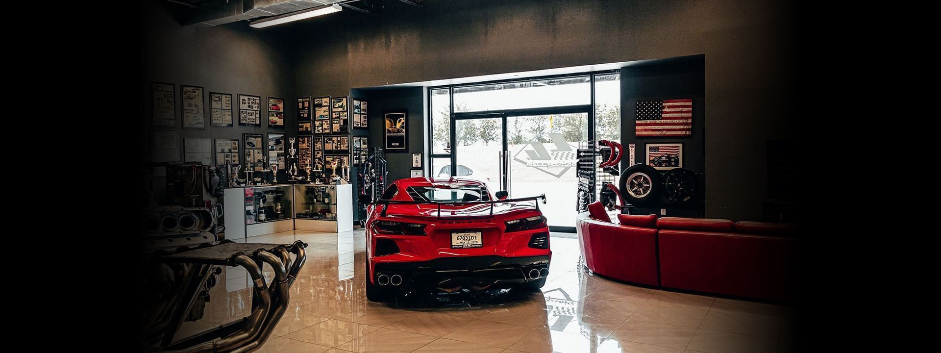 LG Motorsports Showroom